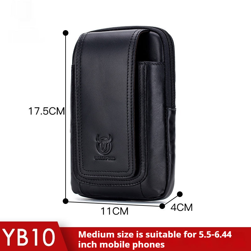 Men's Leather Messenger Bag