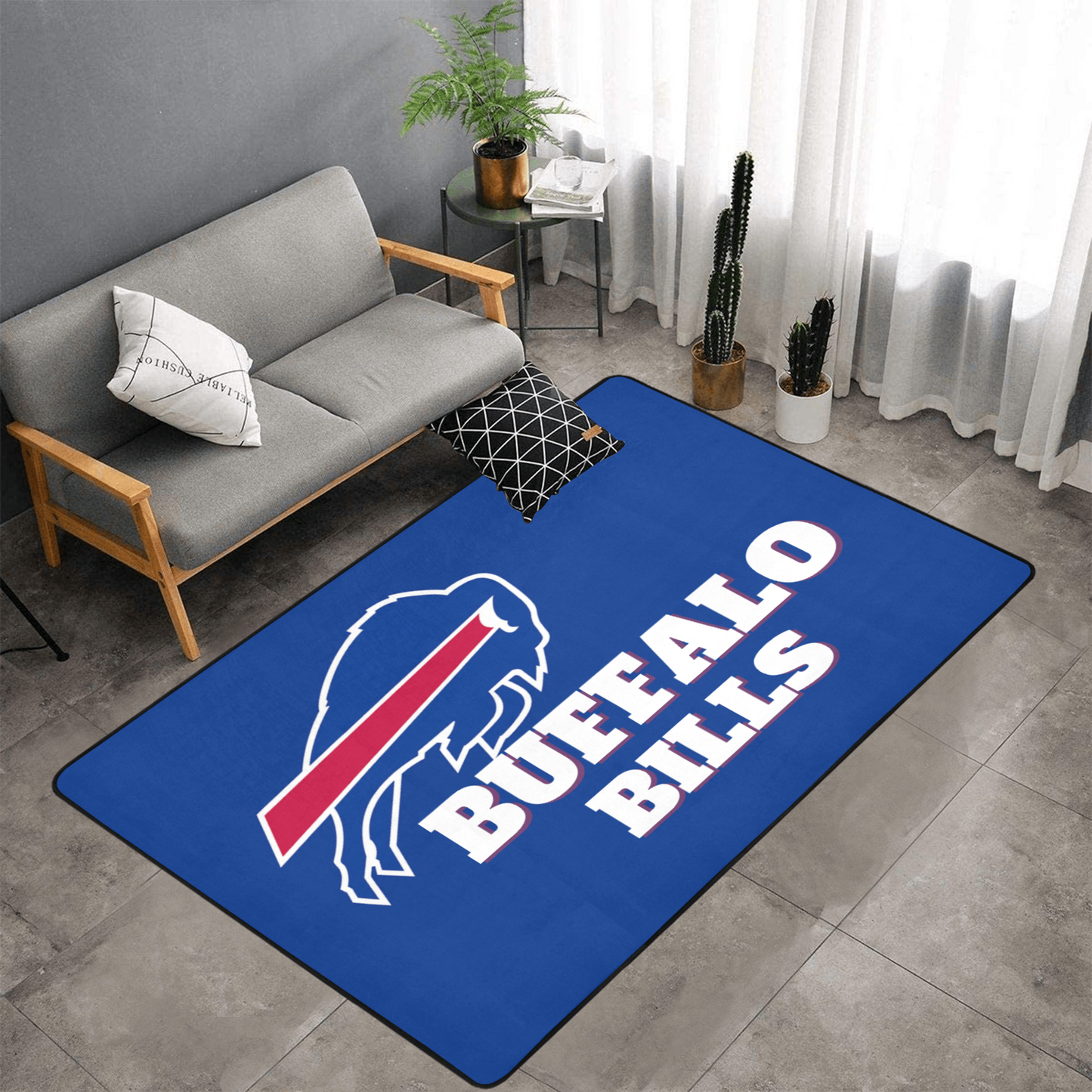 PERSONALISED BUFFALO BILLS NFL TEAM RUG