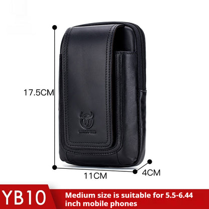 Men's Leather Messenger Bag