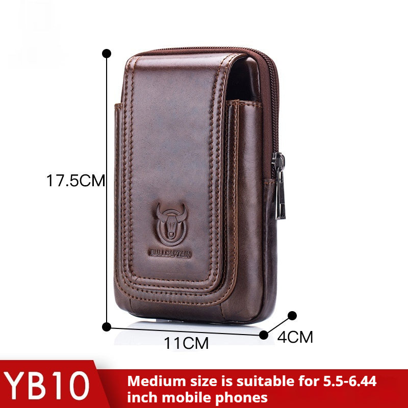 Men's Leather Messenger Bag