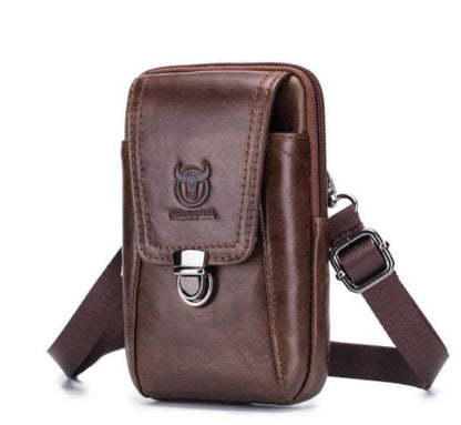 Men's Leather Messenger Bag