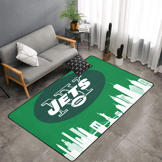 PERSONALISED NEW YORK JETS NFL TEAM RUG GIFT FOR HIM 