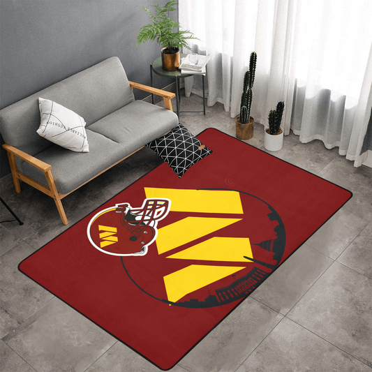 PERSONALISED WASHINGTON WIZARDS NFL TEAM RUG GIFT FOR HIM 